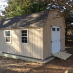 Muskego WI 12x16 Barn with ramp